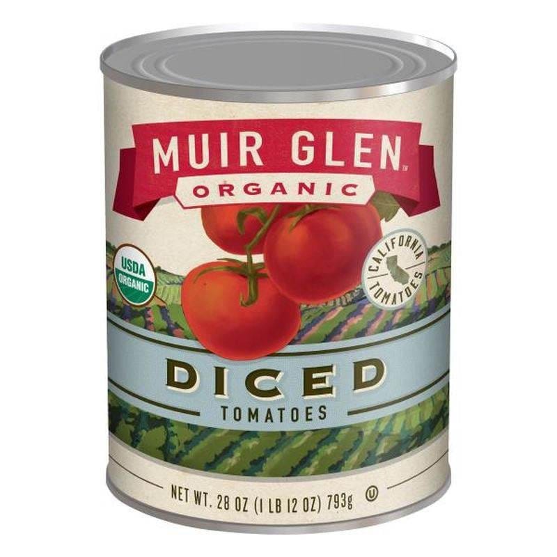 Sauces, Salsa, Paste & Marinades - Muir Glen Organic Diced Tomatoes