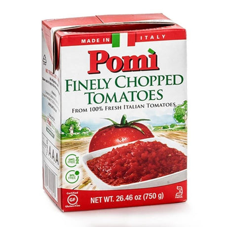 Sauces, Salsa, Paste & Marinades - Pomi Finely Chopped Tomatoes