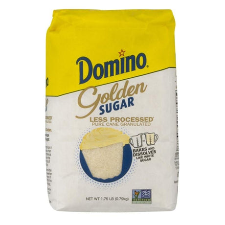 Sugar & Sweeteners - Dominos Golden Sugar Less Processed