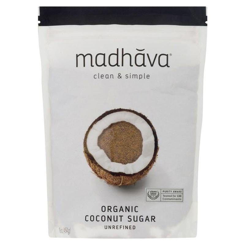 Sugar & Sweeteners - Madhava Organic Coconut Sugar Unrefined