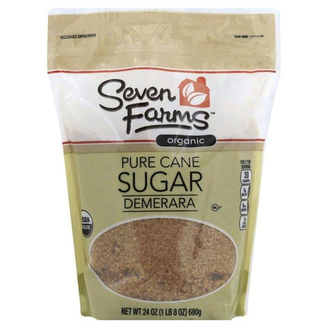 Sugar & Sweeteners - Seven Farms Organic Pure Cane Demerara