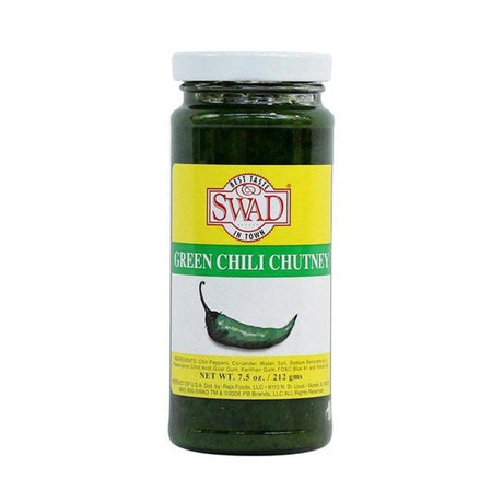 Swad Green Chili Chutney - hot sauce market & more