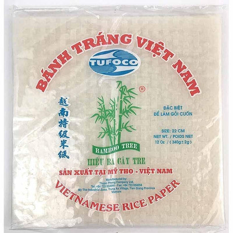 Tufoco Vietnamese Rice Paper (Square Type) - hot sauce market & more