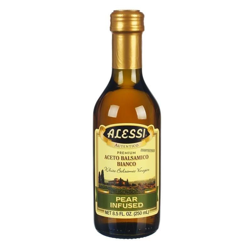 Vinegar, Balsamic Glace & Cooking Wine - Alessi White Balsamic Vinegar Pear Infused