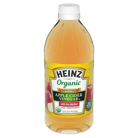 Vinegar, Balsamic Glace & Cooking Wine - Heinz Organic Apple Cider Vinegar
