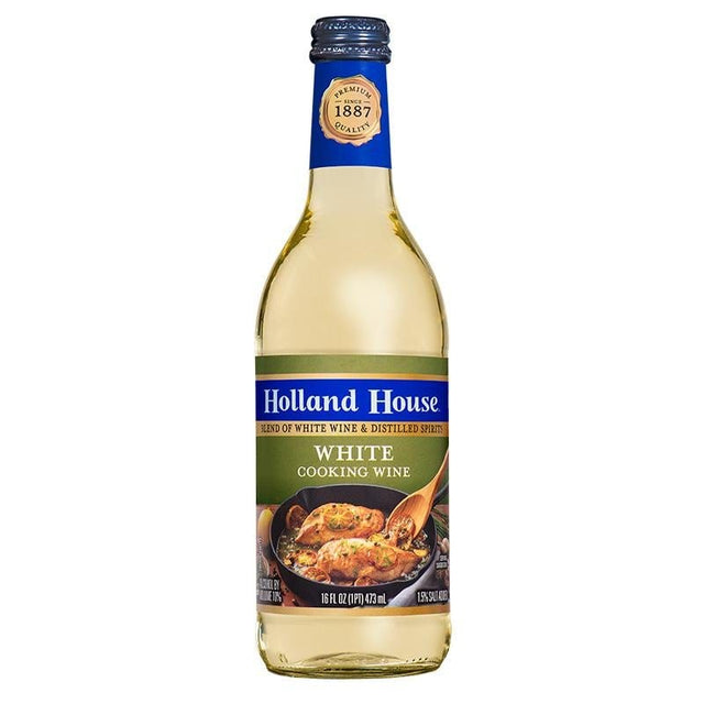 Vinegar, Balsamic Glace & Cooking Wine - Holland House White Cooking Wine