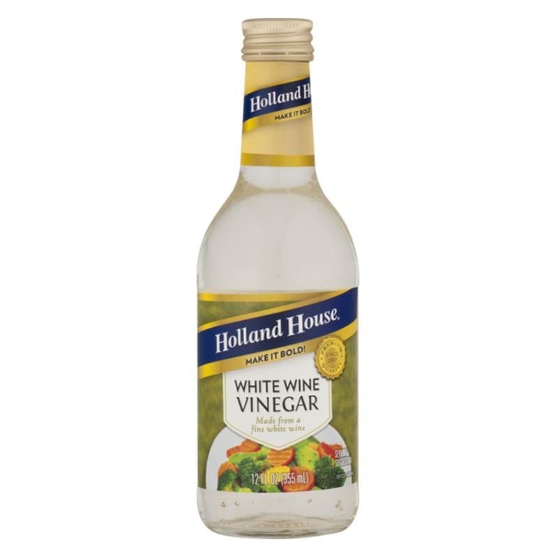 Vinegar, Balsamic Glace & Cooking Wine - Holland House White Wine Vinegar