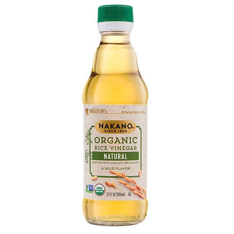 Vinegar, Balsamic Glace & Cooking Wine - Nakano Organic Rice Vinegar Natural Mild & Mellow