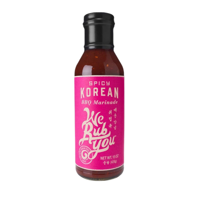 We Rub You Spicy Korean BBQ Marinade - hot sauce market & more